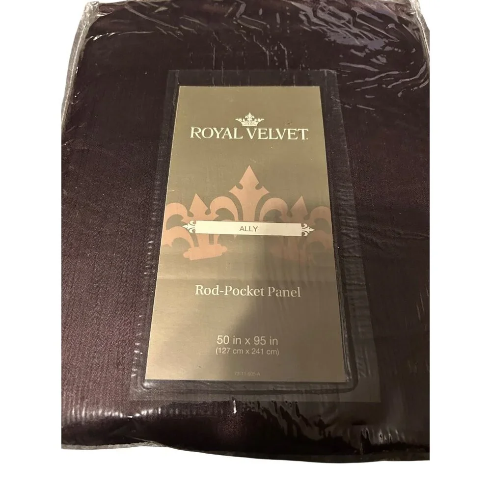 Royal Velvet Ally Rod-Pocket Panel 50